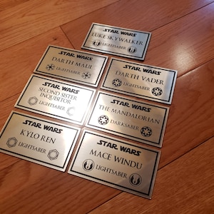 lightsaber display data plate with symbols simplified
