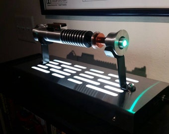 Lightsaber Display stand with LED lights
