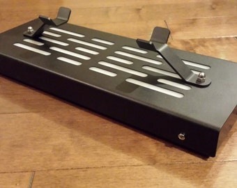 Lightsaber Display stand with LED lights textured black finish single saber