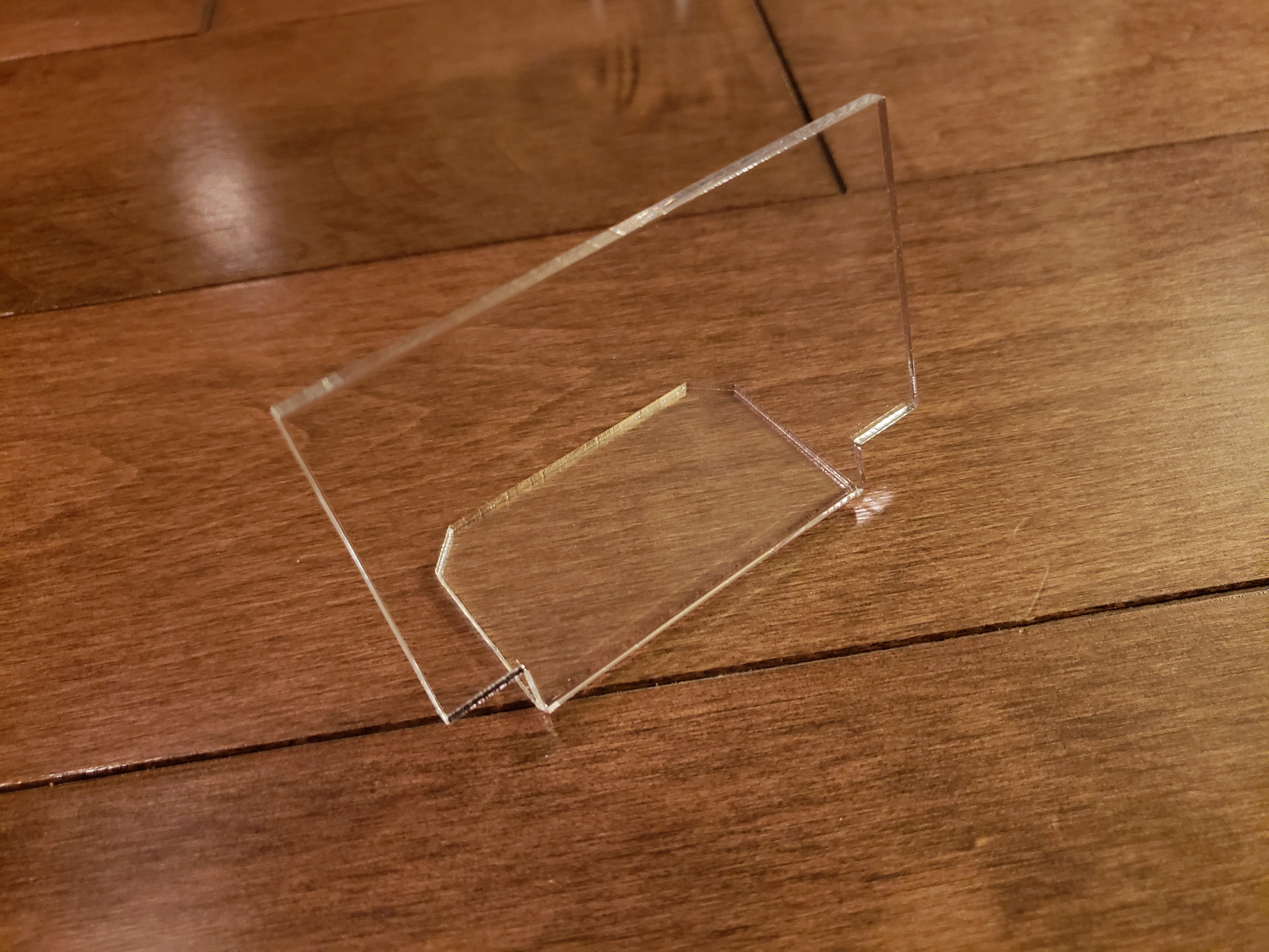 Acrylic Data Plate Display Stand - Etsy