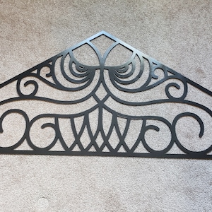 haunted mansion door trim transom replica