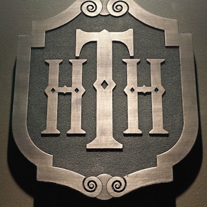 Tower Of Terror Plaque HTH Hollywood Tower Hotel