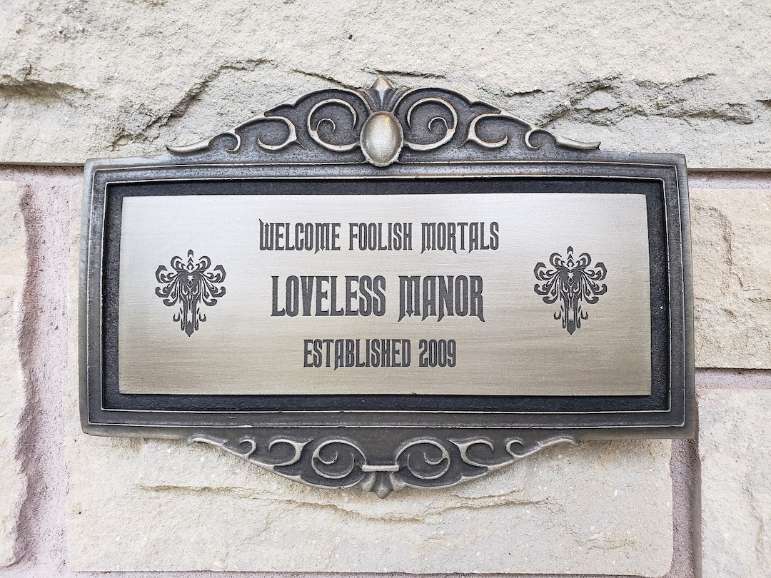 Haunted Mansion Resin Sign 看板 il_1080xN.4488047680_d9ut.jpg