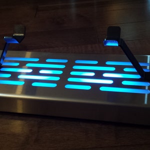 Lightsaber Display stand with LED lights image 2