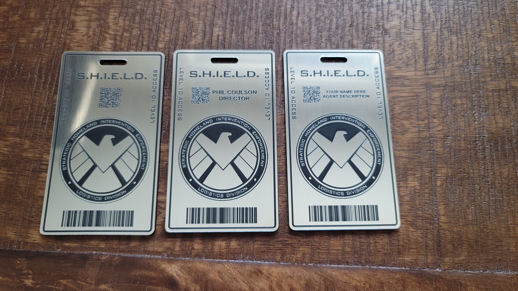 Agents of SHIELD Level 10 Access Badge Cosplay Prop - Etsy