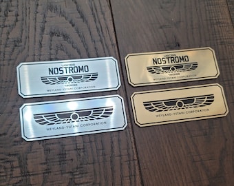 USCSS NOSTROMO ALIENS data plate