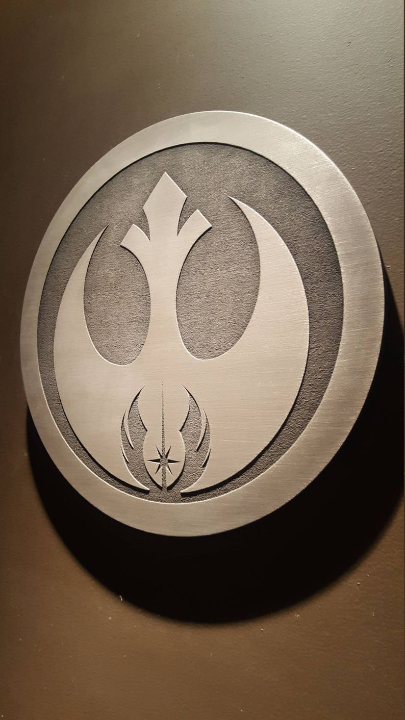 Star Wars Rebell / Jedi Plaque Zeichen | Etsy