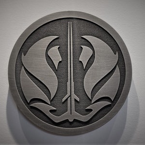 Grey Jedi Orden Version 2 Plakette