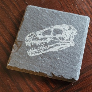 set of 4 fossil replica slate coasters image 7
