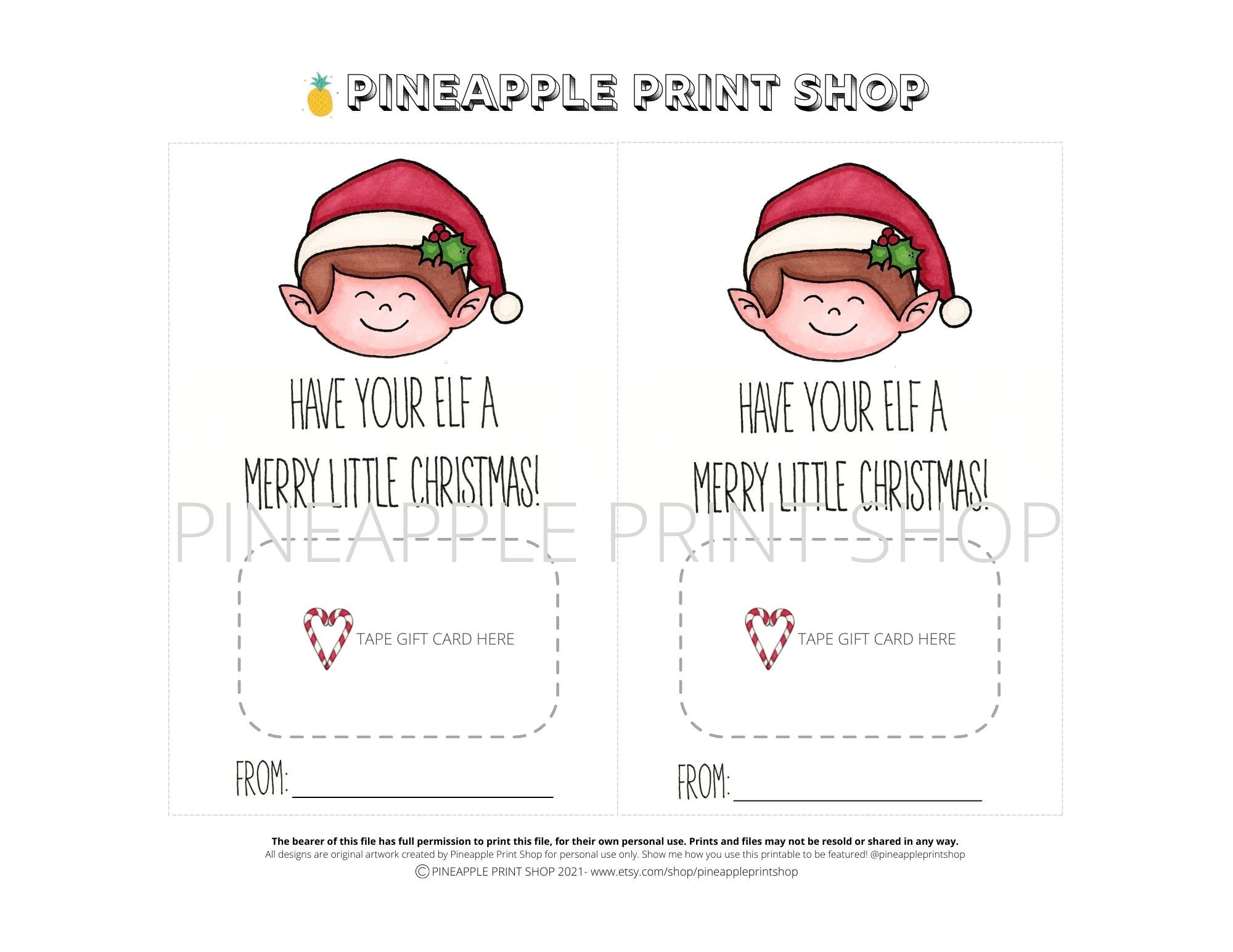 Have Your Elf a Merry Little Christmas Gift Card Printable, Digital Download, Winter, Christmas Gift, Punny, Clever, Cute - Etsy have-your-elf-a-merry-little-christmas-gift-card-printable-digital-download-winter-christmas-gift-punny-clever-cute-etsy