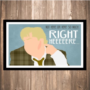 INSTANT DOWNLOAD - Tommy Boy &quot;Right Here&quot; Print