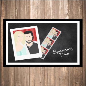 INSTANT DOWNLOAD - Buffalo 66 &quot;Spanning Time&quot; Print