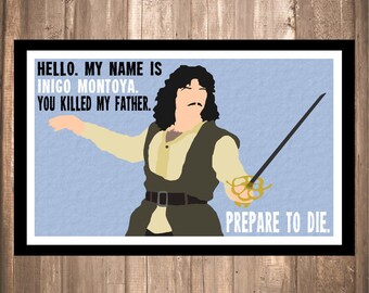 PRINCESS BRIDE DUEL Centerpiece Diorama Set Model Inigo Montoya Sword ...