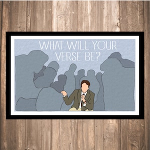 INSTANT DOWNLOAD - Dead Poets Society &quot;What Will Your Verse Be?&quot;  Print