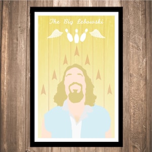 INSTANT DOWNLOAD - The Big Lebowski &quot;Bowling&quot; Print