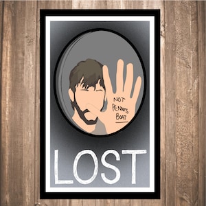 INSTANT DOWNLOAD - Lost &quot;Not Penny&#39;s Boat&quot; Print