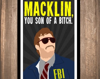 INSTANT DOWNLOAD - Burt Macklin Print