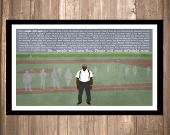 INSTANT DOWNLOAD - Field of Dreams &quot;People Will Come&quot; Print