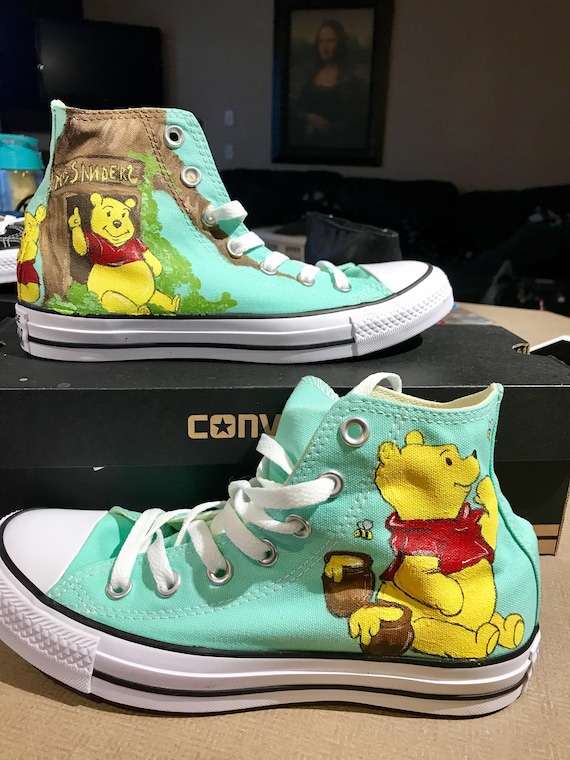 painted converse high tops