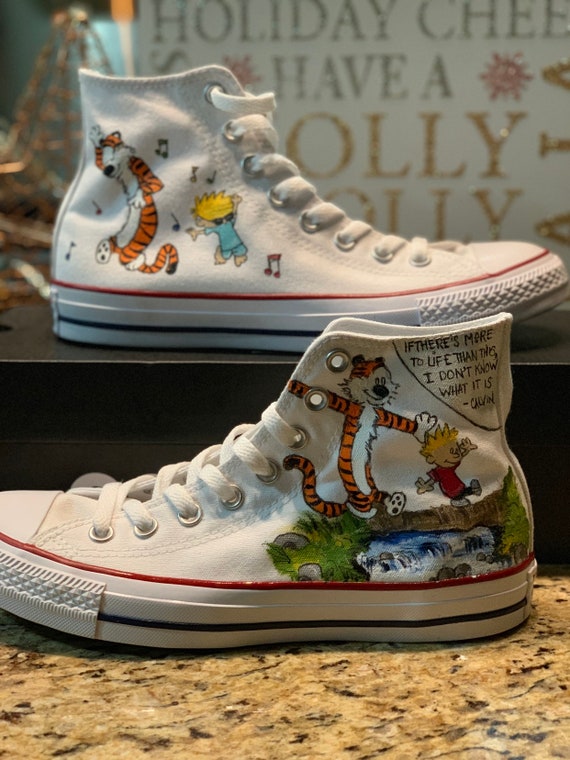 calvin and hobbes converse