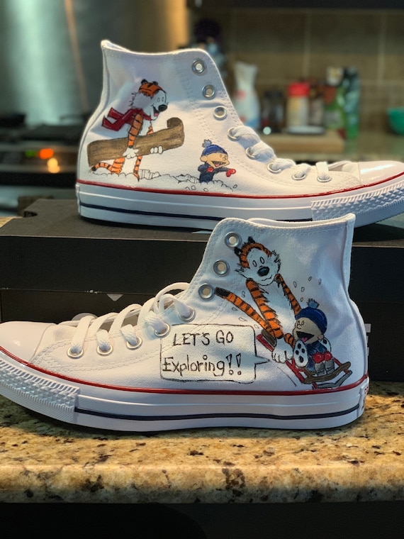 Custom Painted Converse INSPIRED by Characters Resembling 