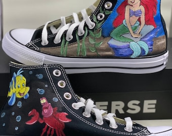 Custom Converse inspired by Disney's The Little Mermaid