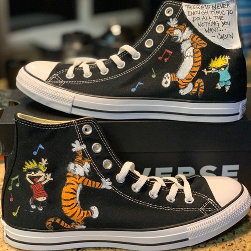Custom Painted Converse INSPIRED by Characters Resembling - Etsy
