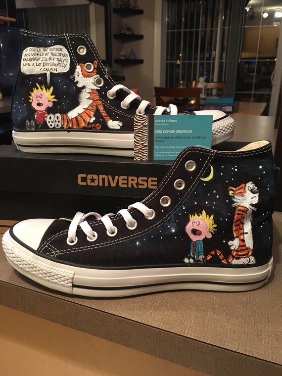 calvin and hobbes converse