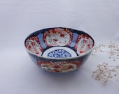 Antique Japanese Imari bowl, 19th century large Imari fruit bowl, serving dish, Japanese ceramic bowl, interior design, centrepiece bowl