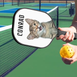 Your Image Custom Pickleball Paddle - Your Design or Logo Personalized Pickleball Gift - Fiberglass or Carbon Fiber USA Pickleball Approved