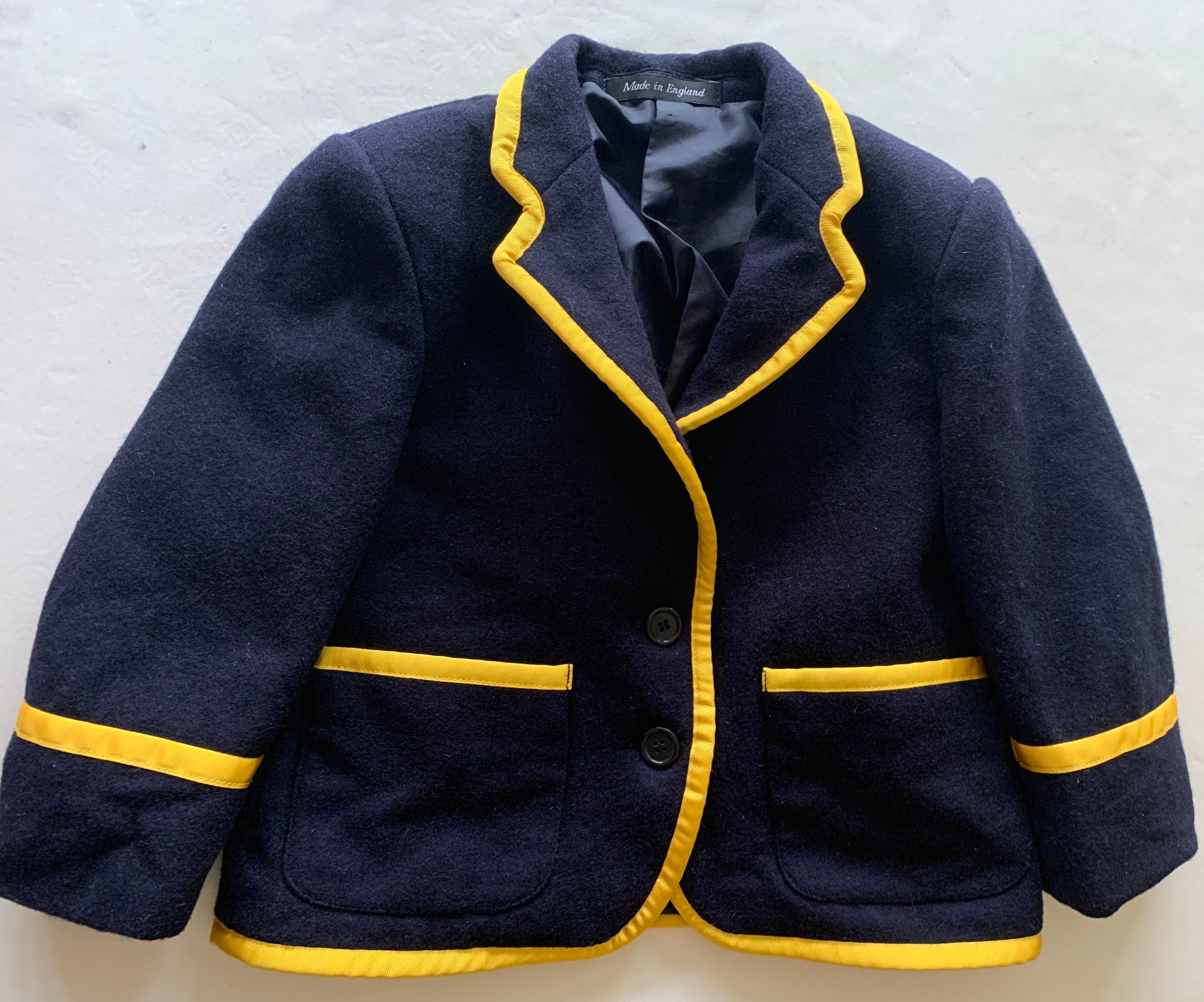 Navy blue shop school blazer
