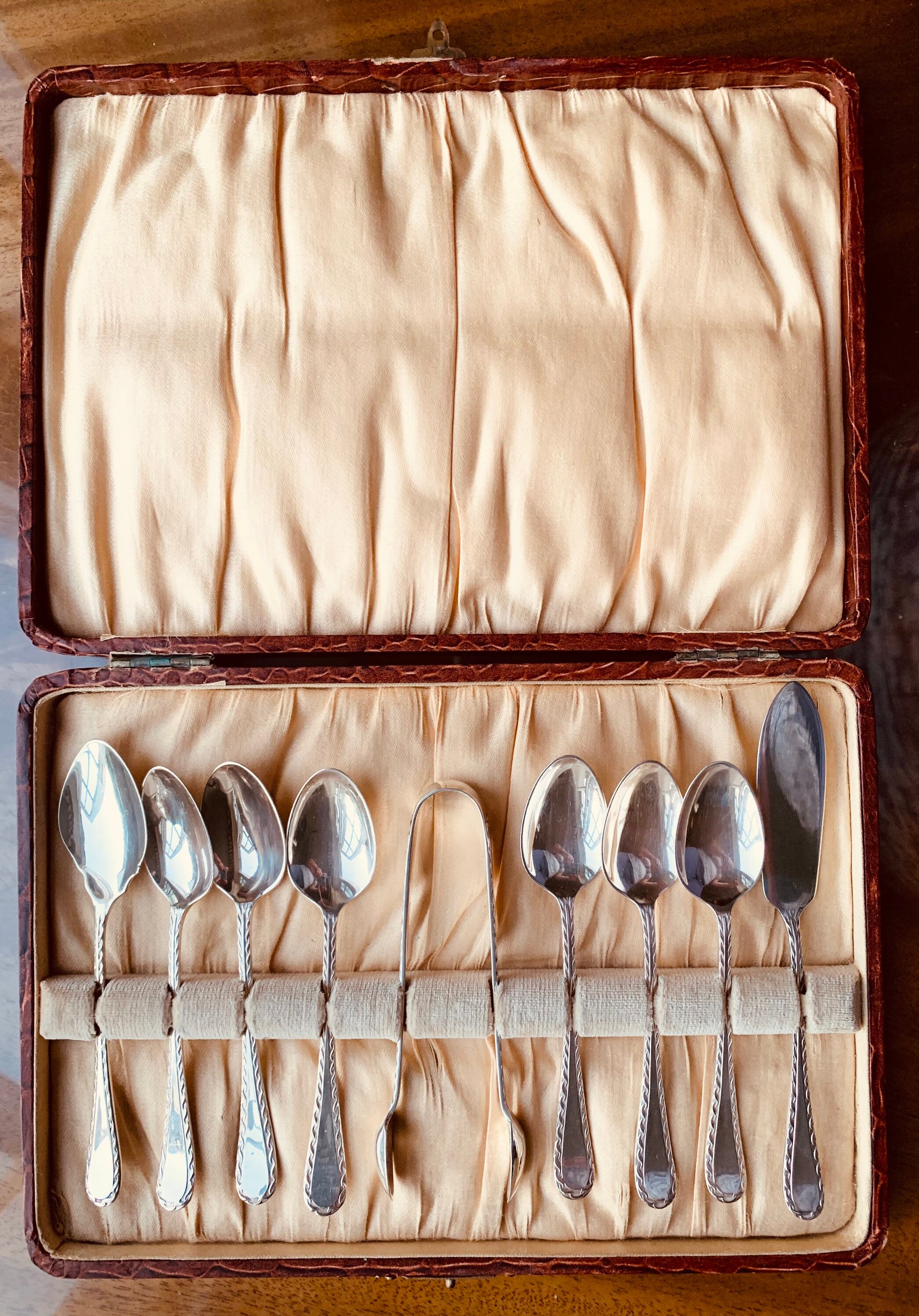 A vintage epns afternoon tea cutlery set including 6 Etsy