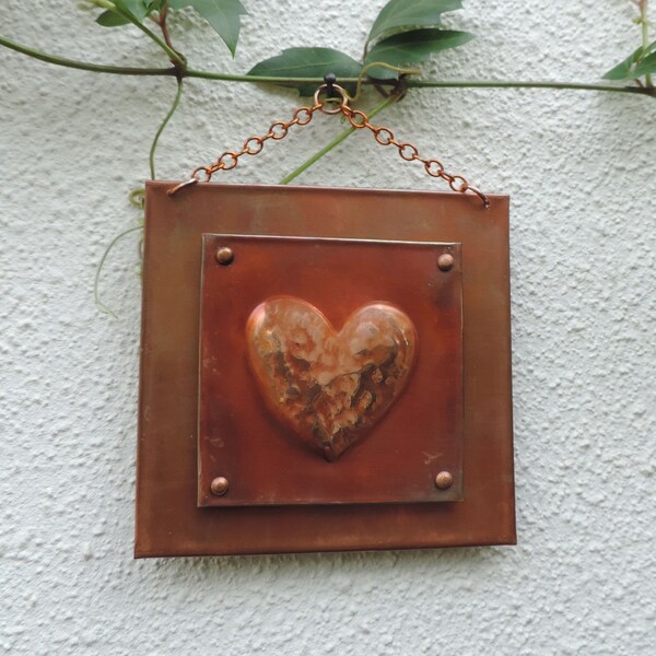 Copper Wall Decor Etsy