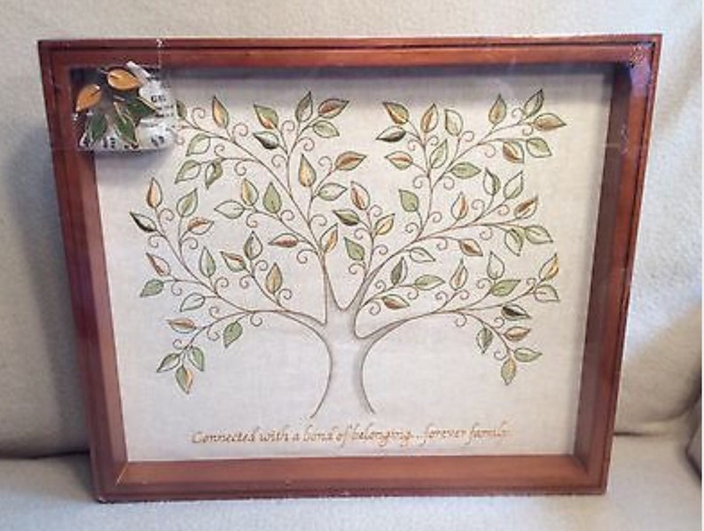 Hallmark Family Tree Shadow Box Picture Frame NEW Ornaments Etsy