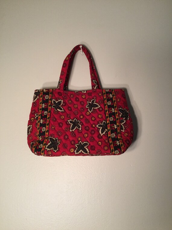 vera bradley red tote