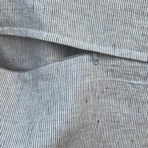 Wedge pillow cover 36x18x12”, 100% Belgian linen, fits Company Store large reading wedge, washable cover, many colors,  perfect linen gift