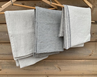 SALE! A pair of Natural linen Pillowcases, Heavier weight 215 -350 gsm linen, Queen size 20 x 30”, King, Standard. Beautiful linen gift