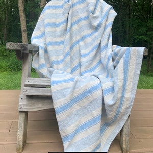 Couverture de plage en lin/serviette de plage/serviette de piscine, 100 % lin lavé, 50 x 72 po. 38 x 50 po., parfaite pour la piscine ou la plage, petite à emballer, séchage rapide
