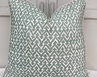 Cushions Made In Fermoie Rabanna Luxury Designer Decorative Green Cotton Cushion Pillow Throw Cover