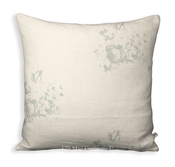 Cabbages and Rose White Dove Hatley Decorative Cushion Pillow Cover Cabbages and Rose White Dove Hatley Decorative Cushion Pillow Cover