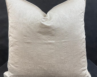 Contemporary Gold Textured Luxury Designer Plain Cushion Pillow Throw Cover