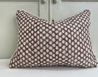 Cushions Made In Fermoie Wicker Luxury Designer Decorative Neutral Linen Cushion Pillow Throw Cover