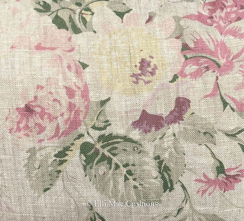 Cabbages and Roses Constance Multi Designer Shabby Chic Fabric Etsy