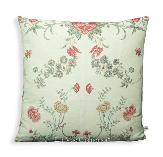William Morris Luxe Createur snakeshead Vintage Bleu Coussin Oreiller Housse