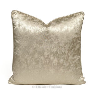 Luxus Designer Champagner Gold Contemporary Satin