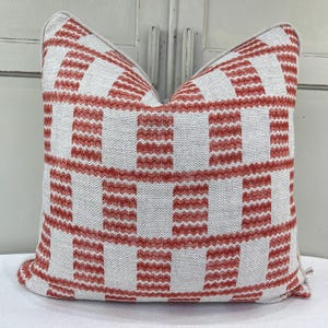 Cushions Made In Fermoie Cove Linen Luxury Designer Decorative Tomato Red Neutral Cushion Pillow Throw Cover