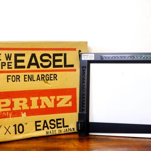 Vintage Prinz 8x10 Darkroom Enlarger Easel - Made in Japan