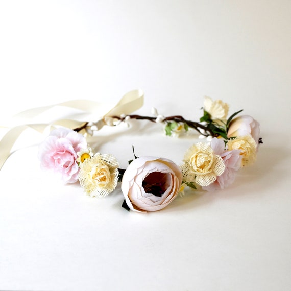 handmade flower crown