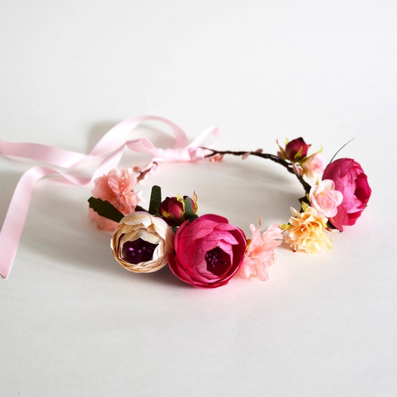 handmade flower crown
