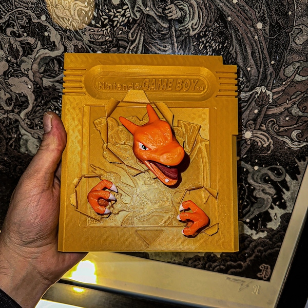 Charizard Game Boy - Etsy